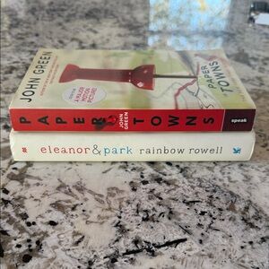 Paper Towns and eleanor & park books